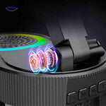 SoundMate Speaker telefoon met rainbow verlichting www.middo.nl