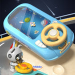 Sfeerfoto van SpaceRacer stuurwiel met astronautje