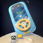 Productfoto met astronaut stuurwiel game voor kinderen