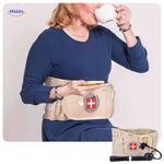 SpineRelief Riem comfort voor senioren met rugbrace www.middo.nl