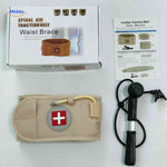 SpineRelief Riem compleet set beige met verpakking en handleiding www.middo.nl
