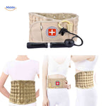 SpineRelief Riem vergelijking van rugsteun met 20cm en 13cm hoogte www.middo.nl