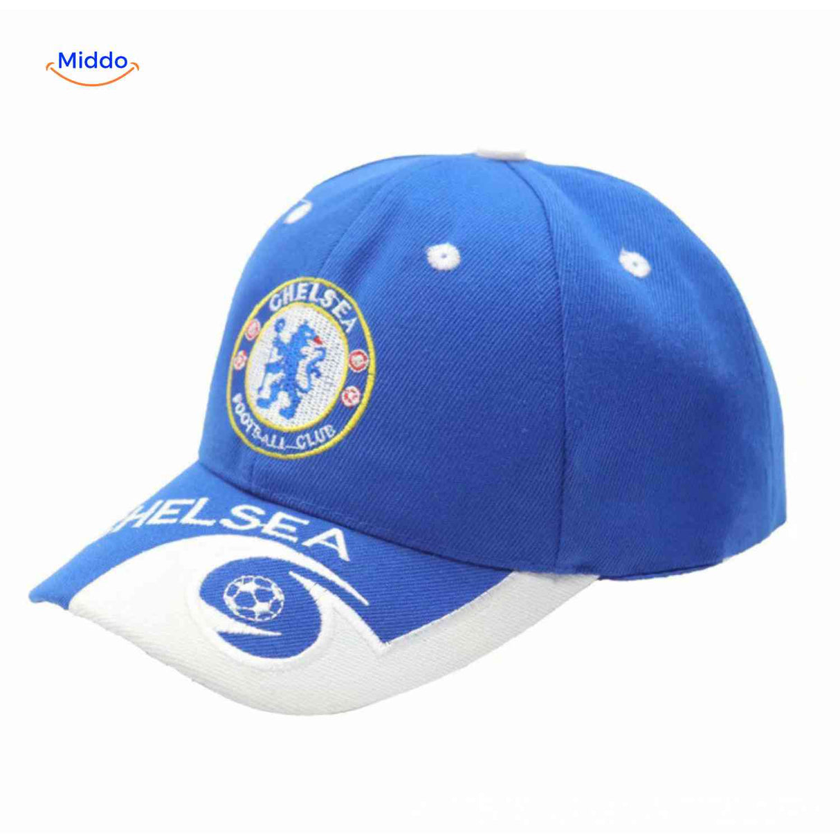 Sportiva Pet chelsea voetbal pet logo www.middo.nl