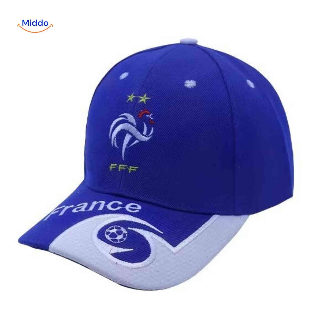 Sportiva Pet frankrijk voetbal pet embleem www.middo.nl