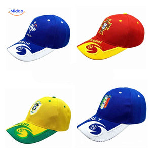 Sportiva Pet voetbal petten set landen teams sportcaps www.middo.nl