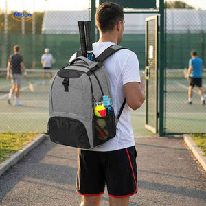 Sportivo Rugzak rugzak met racket en drinkfles www.middo.nl