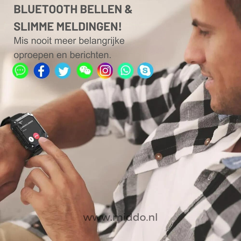 Stoer & Slim: De Onverwoestbare Smartwatch met Topprestaties voor minder dan €100,-!