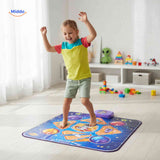 StepTune Dansmat baby muziekmat met drum en piano speelmat www.middo.nl