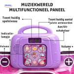 StepTune Dansmat muziekpaneel met speelniveau en volume bediening www.middo.nl