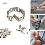 SurvivePro Multi Tool Armband in de garage gebruikt www.middo.nl