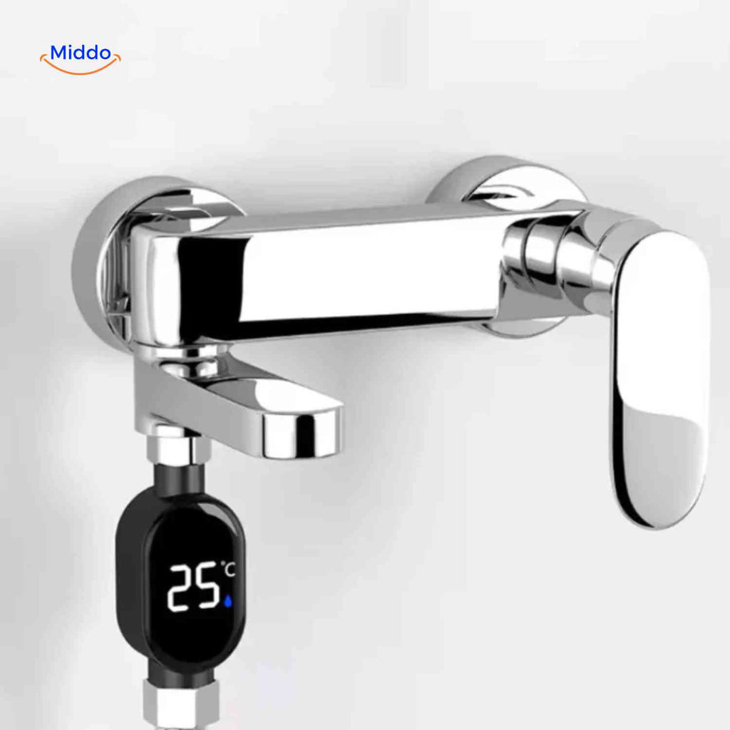 ThermoGauge Kraanmeter led waterkraan temperatuurmeter www.middo.nl