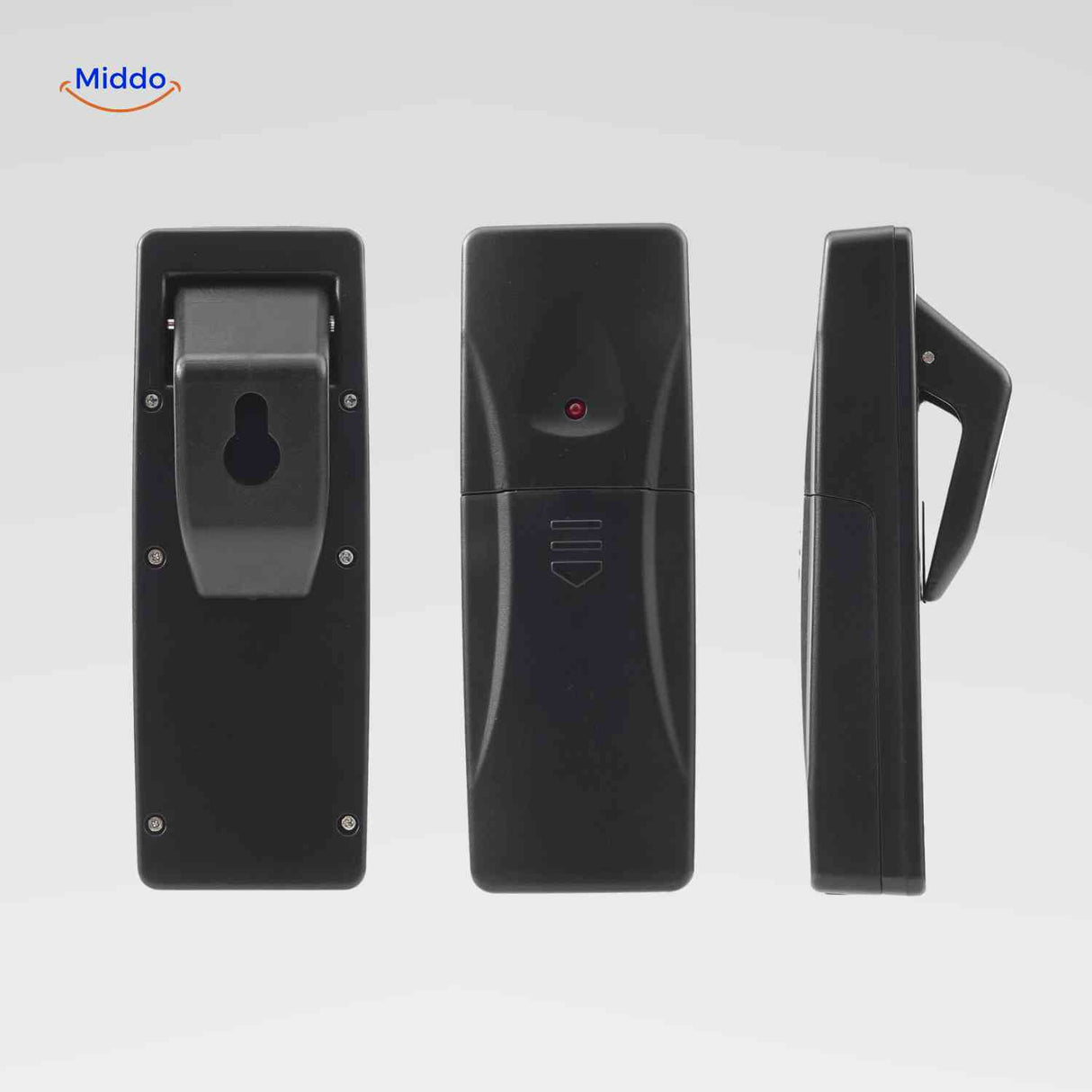 ThermoSense Meter draadloze sensor compact voor binnen en buiten gebruik www.middo.nl