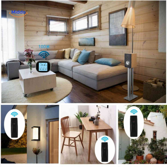 ThermoSense Meter draadloze temperatuur en vochtmeter voor meerdere ruimtes www.middo.nl