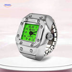 Timevera Ringhorloge Horloge Groene Kleur www.middo.nl