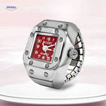 Timevera Ringhorloge Horloge Rood Roze Kleur www.middo.nl