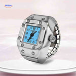 Timevera Ringhorloge blauw quartz dames heren www.middo.nl