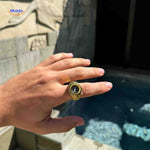 Timevera Ringhorloge goud heren hand quartz www.middo.nl