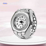 Timevera Ringhorloge rond wit verstelbaar www.middo.nl