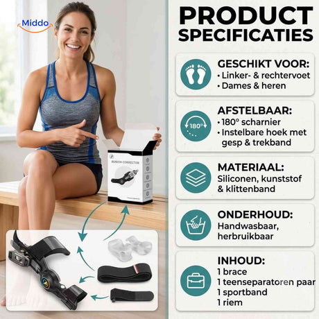 ToeRelief-Bunioncorrector-productspecificaties-en-accessoires-www.middo.nl