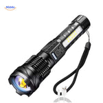 Torchlite Zaklamp ledlamp met polslus en usb oplaadfunctie www.middo.nl