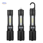 Torchlite Zaklamp multifunctionele ledlamp met noodhamer en haak www.middo.nl