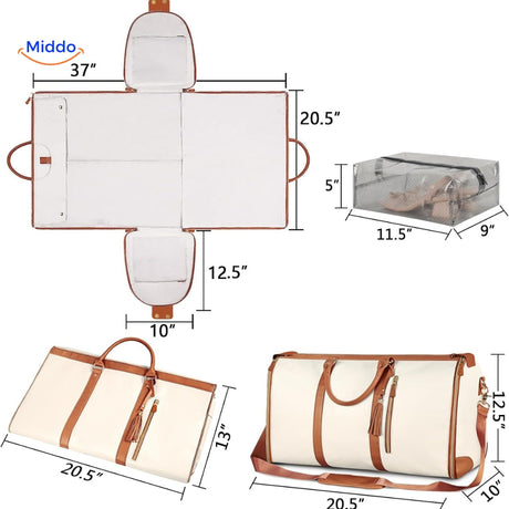 Afmetingen van de TravelPro Luxe Reistas