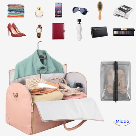 Wat kan er allemaal in de TravelPro Luxe Reistas?