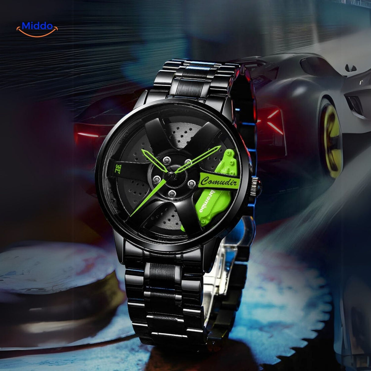 TurboGear Automatisch Horloge casual stijl aan de kust www.middo.nl