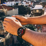 TurboGear Automatisch Horloge rood detail en velgdesign www.middo.nl