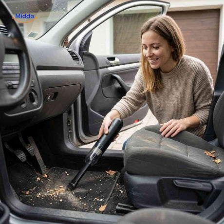 Turbovac Autostofzuiger auto interieur stofzuigen www.middo.nl