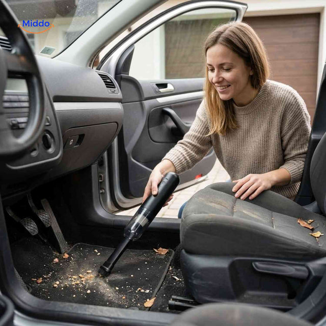Turbovac Autostofzuiger auto interieur stofzuigen www.middo.nl