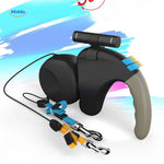 TweeTrek Hondenriem dubbele uitrolbare riem met zaklamp www.middo.nl