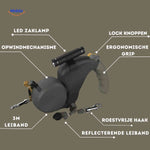 TweeTrek Hondenriem kenmerken led zaklamp ergonomisch www.middo.nl