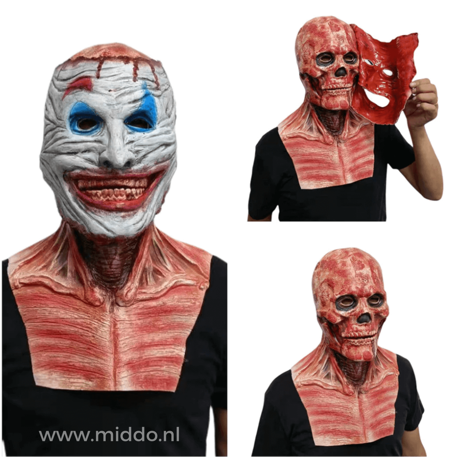 Masque d’Halloween ultra réaliste | OFFRE DÉBUT D'HALLOWEEN 