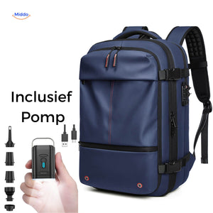 VacuPro Reistas inclusief pomp blauwe kleur