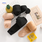 VelvetLegs Pantyhoses Beige Thermische Fleece Voering Tights Elastisch Rek