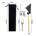 VibeClean Genezing Stemmingsvork Set met 256Hz vork en gereedschap www.middo.nl