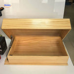 Vinaluxe Shelf leeg houten opbergbak met deksel www.middo.nl