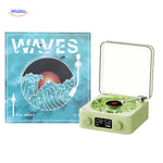 Groene  Vinyl Sterrenhemel Platenspeler www.middo.nl