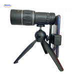 VisioZoom Scope monoculair op smartphone met tripod www.middo.nl