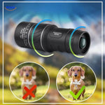 VisioZoom Scope monoculair verbeterde focustekening met hond www.middo.nl