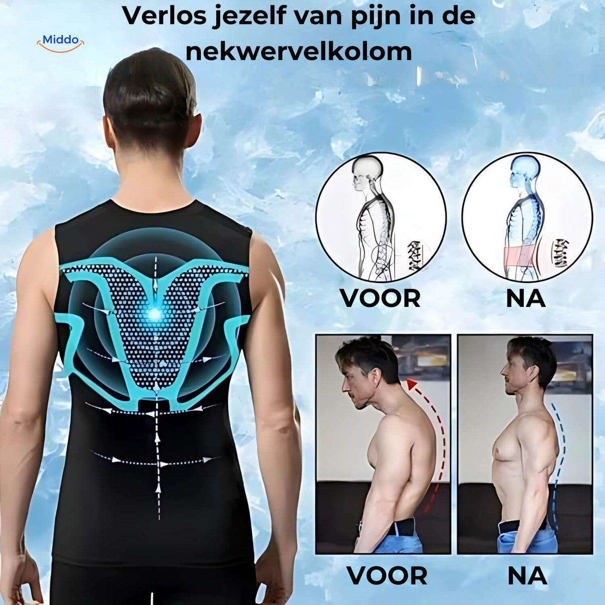 VitaBoost PowerVest™ | Energie steigern, Muskeln stärken, Haltung verbessern