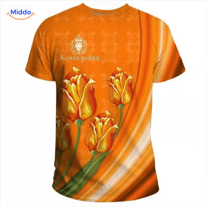 Oranje Nederland Fanshirt | Perfect voor WK 2026, Koningsdag & F1-weekenden
