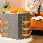 Warmilo Voetverwarmer verwarmde voeten tijdens lezen www.middo.nl