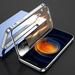 WonderCase draadloos opladen voor iPhone in Zilver kleur