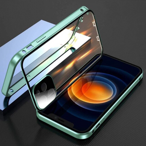 WonderCase draadloos opladen voor iPhone in groene kleur