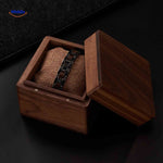 Woodforge Armband houten armband in houten doos www.middo.nl