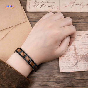 Woodforge Armband houten armband om de pols www.middo.nl