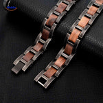 Woodforge Armband houten armband vooraanzicht www.middo.nl