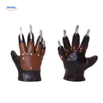 Zombiora Masker klauwhandschoenen verschillende perspectieven www.middo.nl